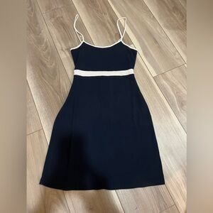 Brandy Melville navy blue mini dress
